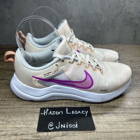 Nike Womens Downshifter 12 Guava Ice Fuchsia Athletic Running Shoes Sneakers~Siz - Picture 2 of 8